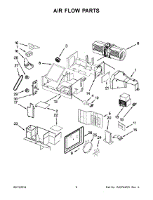 05 - Air Flow Parts parts for Maytag Microwave MMV6180WW2 from AppliancePartsPros.com