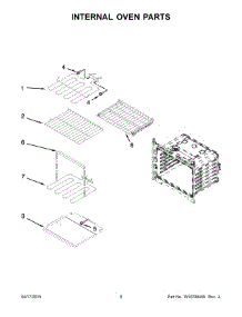 05 - Internal Oven Parts parts for Maytag Oven MMW7730DS01 from AppliancePartsPros.com