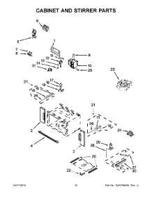 06 - Cabinet And Stirrer Parts parts for Maytag Oven MMW7730DS01 from AppliancePartsPros.com