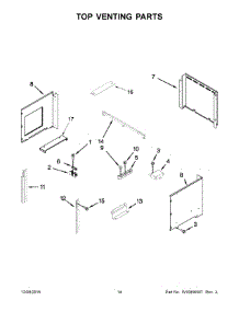 08 - Top Venting Parts parts for Maytag Oven MMW7730DS02 from AppliancePartsPros.com