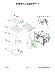 05 - Internal Oven Parts parts for Maytag Oven MMW9730AB02 from AppliancePartsPros.com