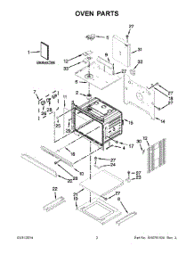 02 - Oven Parts parts for Maytag Oven MMW9730AW02 from AppliancePartsPros.com