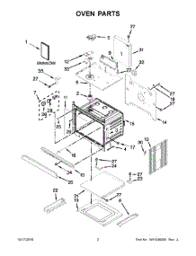 02 - Oven Parts parts for Maytag Wall Oven MMW9730FZ02 from AppliancePartsPros.com