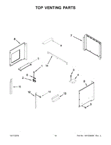 08 - Top Venting Parts parts for Maytag Wall Oven MMW9730FZ02 from AppliancePartsPros.com