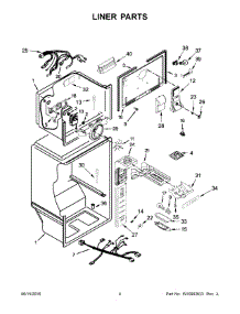 03 - Liner Parts parts for Maytag Refrigerator MRT711SMFZ00 from AppliancePartsPros.com