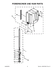 04 - Powerscrew And Ram Parts parts for Maytag Compactor MTUC7500ADH0 from AppliancePartsPros.com
