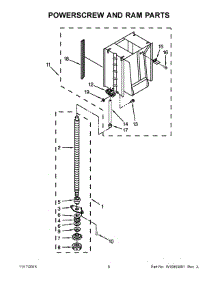 04 - Powerscrew And Ram Parts parts for Maytag Compactor MTUC7500ADH2 from AppliancePartsPros.com