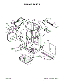 03 - Frame Parts parts for Maytag Compactor MTUC7500AFE0 from AppliancePartsPros.com