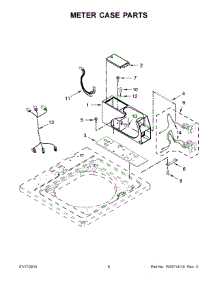 04 - Meter Case Parts parts for Maytag Washer MVW18PDBWW0 from AppliancePartsPros.com