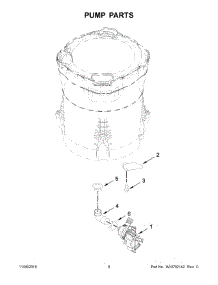 05 - Pump Parts parts for Maytag Laundry Center MVWB755DW0 from AppliancePartsPros.com