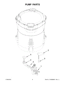 05 - Pump Parts parts for Maytag Laundry Center MVWB755DW1 from AppliancePartsPros.com
