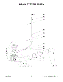 07 - Drain System Parts parts for Maytag Washer MXR40PNATS from AppliancePartsPros.com