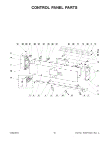 06 - Control Panel Parts parts for Maytag Washer MXS20PDATS from AppliancePartsPros.com