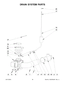 10 - Drain System Parts parts for Maytag Washer MXS25PDATS from AppliancePartsPros.com
