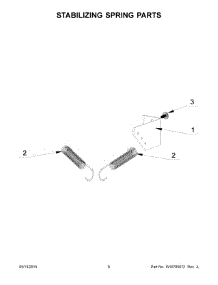 04 - Stabilizing Spring Parts parts for Maytag Washer MXS40PDATS from AppliancePartsPros.com