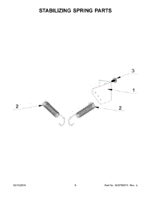 04 - Stabilizing Spring Parts parts for Maytag Washer MXS40PNATS from AppliancePartsPros.com