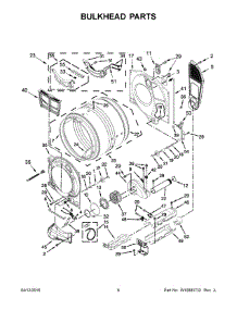 04 - Bulkhead Parts parts for Maytag Laundry Center YMED8200FC0 from AppliancePartsPros.com