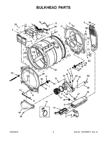 04 - Bulkhead Parts parts for Maytag Dryer YMEDB855DC0 from AppliancePartsPros.com