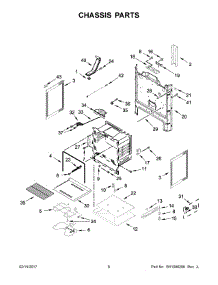 04 - Chassis Parts parts for Maytag Range YMER6600FZ0 from AppliancePartsPros.com