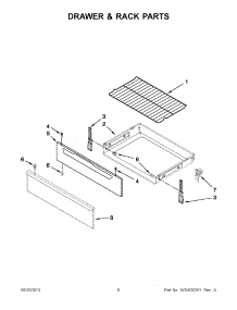 04 - Drawer & Rack Parts parts for Maytag Range YMER7685BB0 from AppliancePartsPros.com