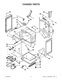 03 - Chassis Parts parts for Maytag Range YMER7685BS0 from AppliancePartsPros.com