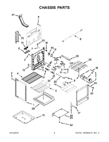 04 - Chassis Parts parts for Maytag Range YMER8700DB0 from AppliancePartsPros.com