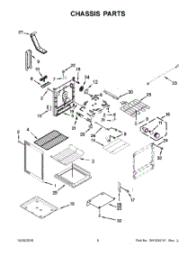 04 - Chassis Parts parts for Maytag Range YMER8800FB0 from AppliancePartsPros.com