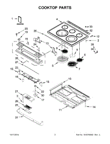 02 - Cooktop Parts parts for Maytag Range YMES8880DE0 from AppliancePartsPros.com