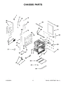 04 - Chassis Parts parts for Maytag Range YMET8720DH01 from AppliancePartsPros.com
