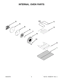05 - Internal Oven Parts parts for Maytag Range YMET8720DS02 from AppliancePartsPros.com
