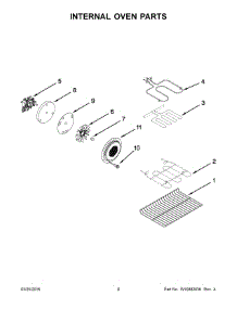 05 - Internal Oven Parts parts for Maytag Range YMET8720DS03 from AppliancePartsPros.com