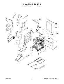 04 - Chassis Parts parts for Maytag Range YMET8820DS00 from AppliancePartsPros.com