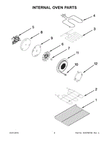 05 - Internal Oven Parts parts for Maytag Range YMET8820DS01 from AppliancePartsPros.com