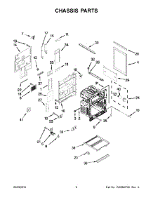 04 - Chassis Parts parts for Maytag Range YMET8820DS02 from AppliancePartsPros.com