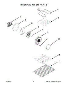 05 - Internal Oven Parts parts for Maytag Range YMET8820DS02 from AppliancePartsPros.com