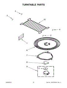 06 - Turntable Parts parts for Maytag Microwave YMMV4203WB3 from AppliancePartsPros.com