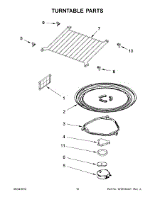 06 - Turntable Parts parts for Maytag Microwave YMMV4205DW0 from AppliancePartsPros.com