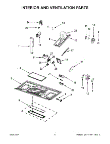 04 - Interior And Ventilation Parts parts for Maytag Microwave YMMV4205FB0 from AppliancePartsPros.com