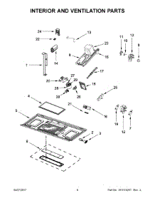 04 - Interior And Ventilation Parts parts for Maytag Microwave YMMV4206FB1 from AppliancePartsPros.com