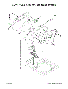 03 - Controls And Water Inlet Parts parts for Whirlpool Laundry Center 3LWTW4705FW0 from AppliancePartsPros.com