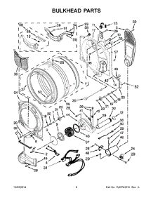 04 - Bulkhead Parts parts for Whirlpool Dryer 7MWGD97HDBD0 from AppliancePartsPros.com