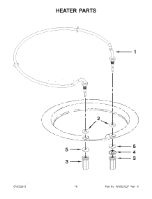 08 - Heater Parts parts for Whirlpool Dishwasher BLB14DRANA1 from AppliancePartsPros.com