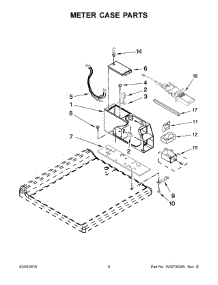 05 - Meter Case Parts parts for Whirlpool Washer CHW9050AW0 from AppliancePartsPros.com