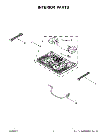 03 - Interior Parts parts for Whirlpool Cooktop GCI3061XB01 from AppliancePartsPros.com