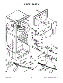 04 - Liner Parts parts for Whirlpool Refrigerator W8RXCGFXB02 from AppliancePartsPros.com
