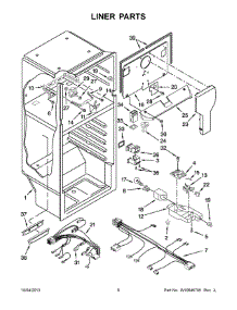 04 - Liner Parts parts for Whirlpool Refrigerator W8RXNGFBD00 from AppliancePartsPros.com