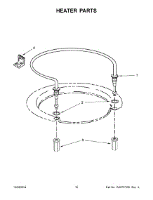 09 - Heater Parts parts for Whirlpool Dishwasher WDF111PABW4 from AppliancePartsPros.com