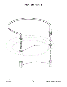 09 - Heater Parts parts for Whirlpool Dishwasher WDT790SAYB3 from AppliancePartsPros.com