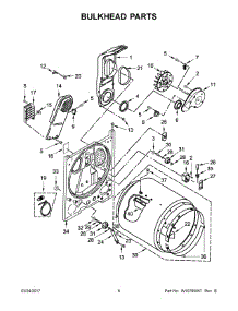 04 - Bulkhead Parts parts for Whirlpool Laundry Center WED4975EW0 from AppliancePartsPros.com