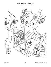 04 - Bulkhead Parts parts for Whirlpool Laundry Center WED49STBW1 from AppliancePartsPros.com